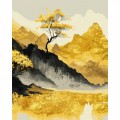 Santi Картина по номерам Santi Золоті гори, 40*50 см, поталь (955289)