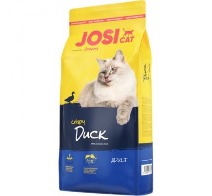 Josera Сухий корм для кішок Josera JosiCat Crispy Duck 10 кг (4032254753360)
