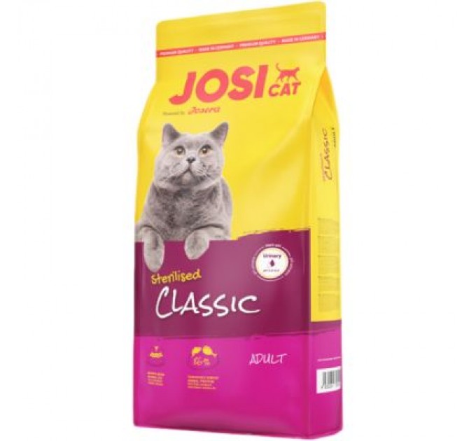 Josera Сухий корм для кішок Josera JosiCat Sterilised Classic 10 кг (4032254753421)