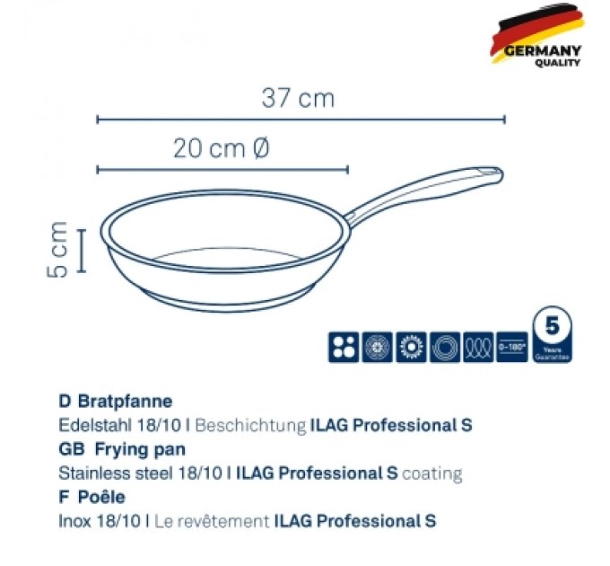 Kela Сковорода Kela Flavoria 20 см (10197)