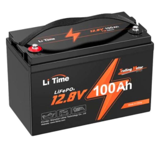 Power Queen Батарея LiFePo4 Power Queen 12.8V-100Ah (Li-Time-LiFePO4-12.8-100)