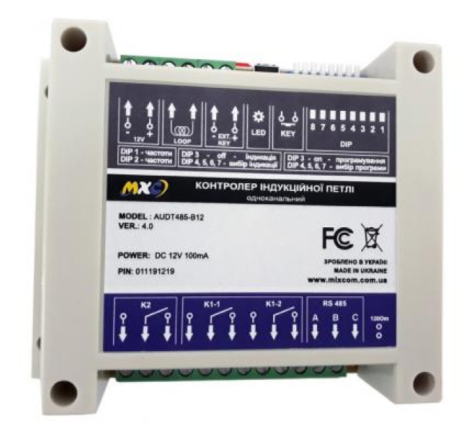 Mixcom Контролер доступу Mixcom AUDT485-B12