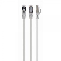 Патч-корд 20м S/FTP Cat 6A CU LSZH white Cablexpert (PP6A-LSZHCU-W-20M)
