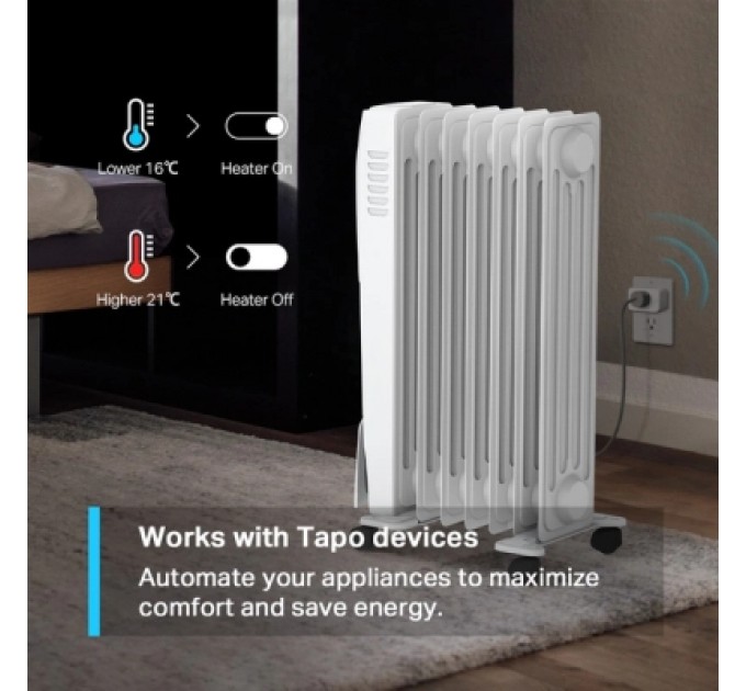 TP-Link Датчик температури TP-Link та вологості Tapo T310 smart (Tapo T310)