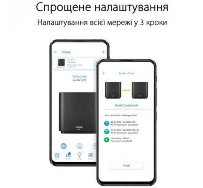 Маршрутизатор ASUS ZenWiFi XT9 2PK (90IG0740-MO3B40)