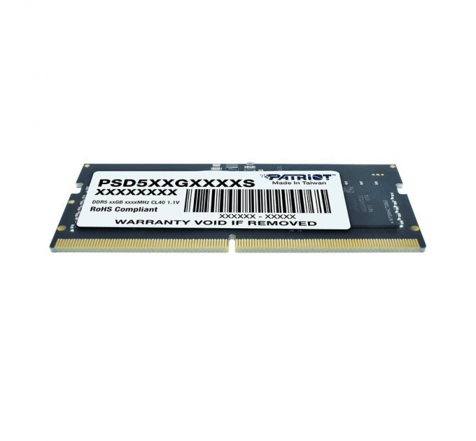 Patriot Модуль пам'яті для ноутбука SoDIMM DDR5 32GB 5600 MHz Signature Line Patriot (PSD532G56002S)