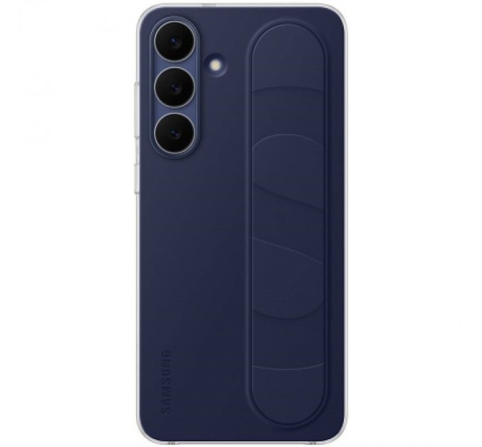 Samsung Чохол до мобільного телефона Samsung Galaxy S25 FE (S731) Standing Grip Case Dark Blue (EF-GS731CNEGWW)