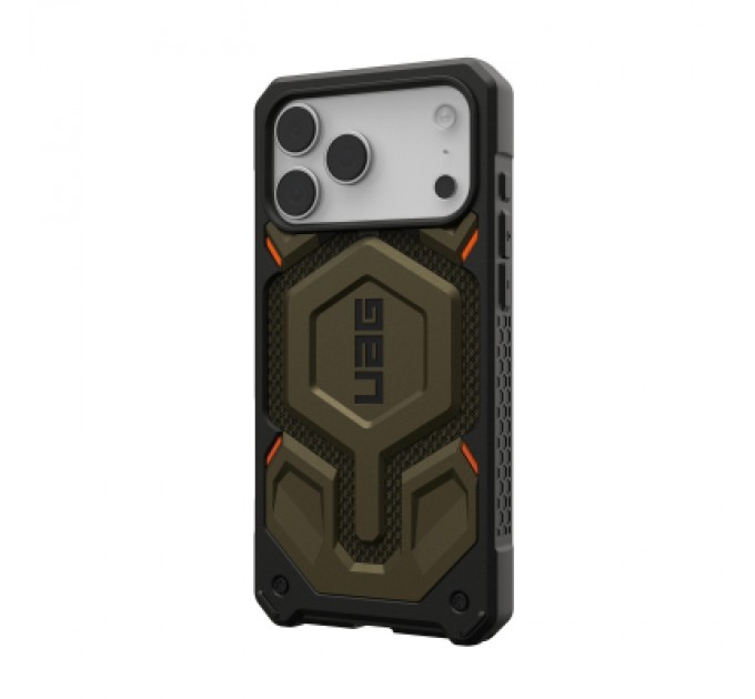 UAG Чохол до мобільного телефона UAG iPhone 17 Pro Max Monarch Pro MagSafe Kevlar Element Green (11451411397B)