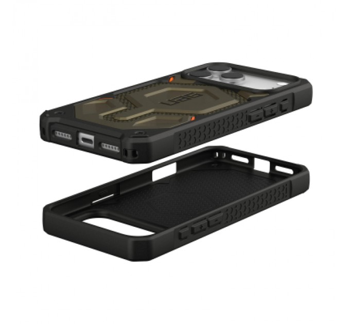 UAG Чохол до мобільного телефона UAG iPhone 17 Pro Max Monarch Pro MagSafe Kevlar Element Green (11451411397B)