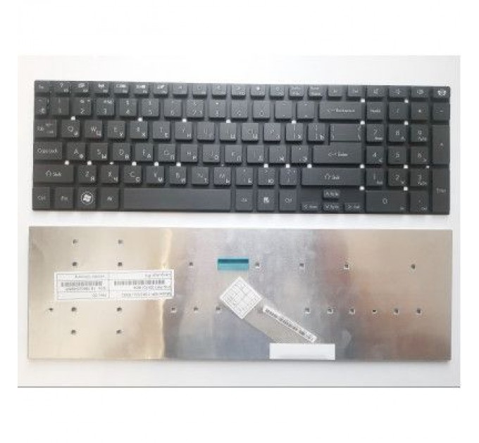 Packard Bell Клавіатура ноутбука Packard Bell NV50/NV51/NV53/NV55/NV59/NV73 F4211 черная без рамки RU (A43536)
