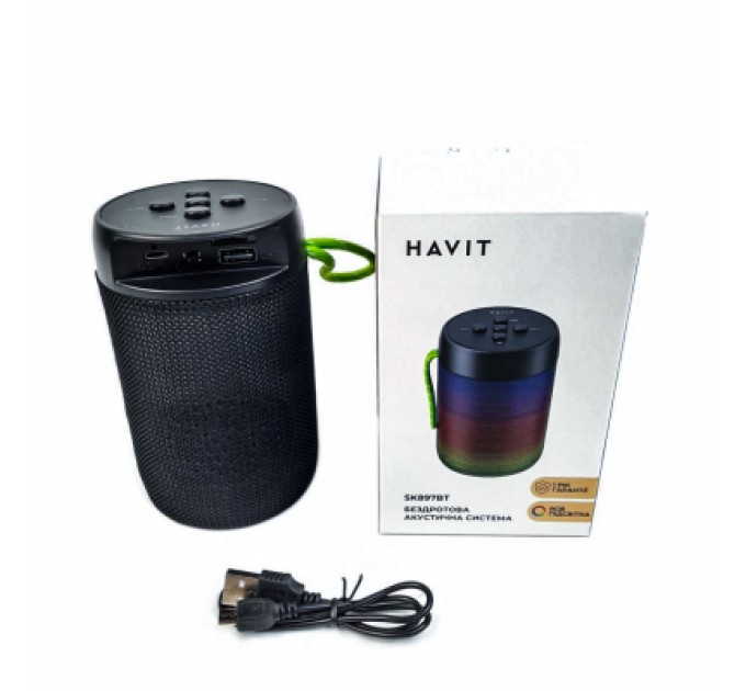 Havit Акустична система Havit HV-SK897BT RGB Black (HV-SK897BT)