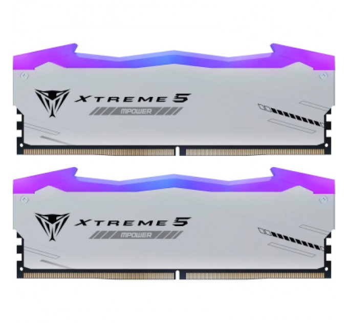 Patriot Модуль пам'яті для комп'ютера DDR5 32GB (2x16GB) 8000 MHz Viper Xtreme 5 MPOWER RGB Patriot (PVXR532G80C38KM)