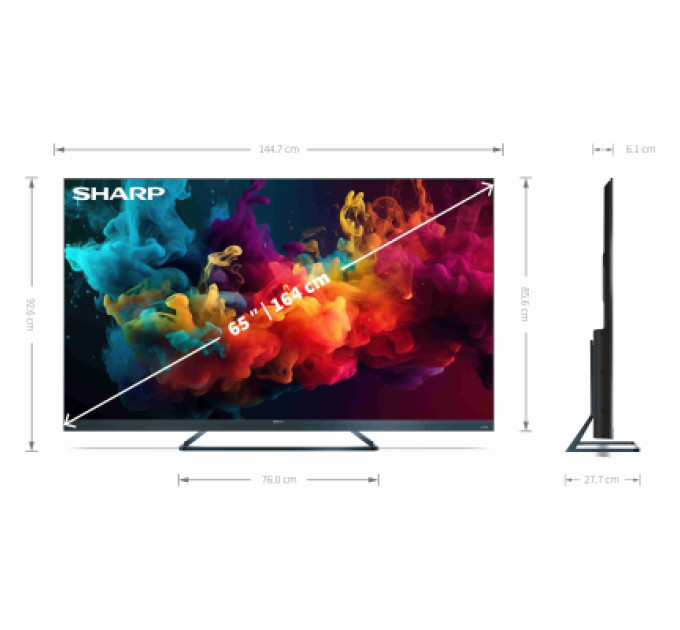 Sharp Телевізор Sharp 65FQ5EG (4T-C65FQ5EM2AG)