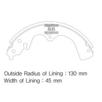 Гальмівні колодки HI-Q SA018