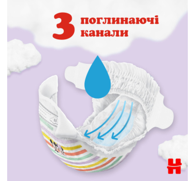 Huggies Підгузки Huggies Ultra Comfort 3 (5-9 кг) Jumbo 56 шт (5029053567570)