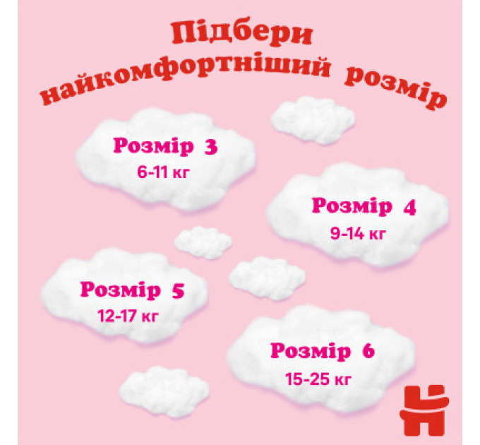 Huggies Підгузки Huggies Pants 4 Jumbo (9-14 кг) для дівчаток 36 шт (5029053564258)