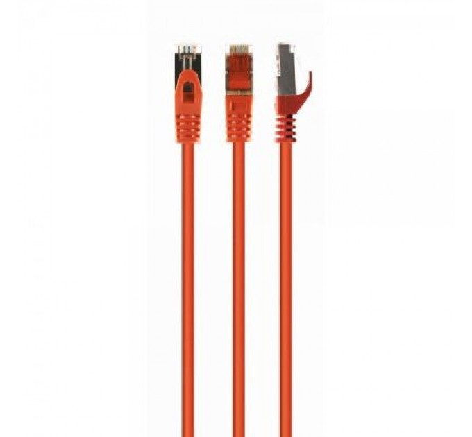 Патч-корд 3м S/FTP Cat 6A CU LSZH orange Cablexpert (PP6A-LSZHCU-O-3M)