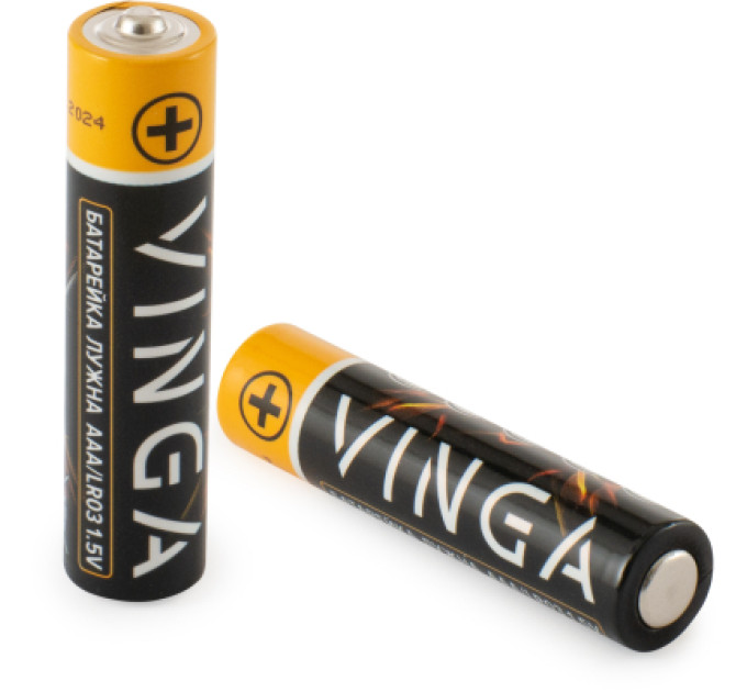 Vinga Батарейка AAA LR03 Alkaline 12pcs Blister Vinga (VJABAAA12)