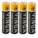 Vinga Батарейка AAA LR03 Alkaline 4pcs Blister Vinga (VJABAAA4)