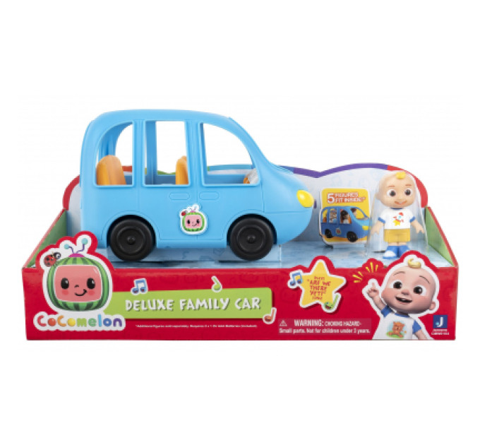 CoComelon Ігровий набір CoComelon Deluxe Vehicle Family Fun Car Vehicle світло і звук (CMW0104)