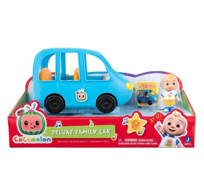 CoComelon Ігровий набір CoComelon Deluxe Vehicle Family Fun Car Vehicle світло і звук (CMW0104)