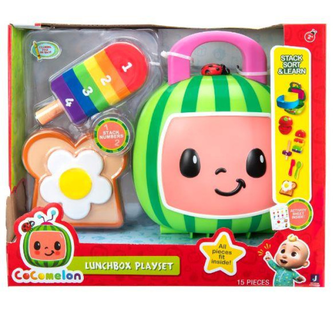 CoComelon Розвиваюча іграшка CoComelon Lunchbox Playset Ланч-бокс (CMW0069)