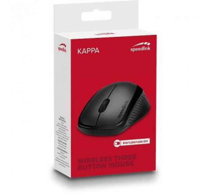 Мишка Speedlink Kappa Wireless Black (SL-630011-BK)