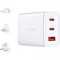 D-Link Зарядний пристрій D-Link 2xUSB-C + 1xUSB-A 65W GaN white (DCP-651)