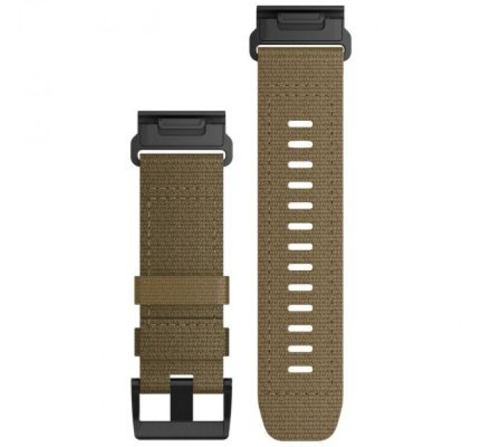 Garmin Ремінець до смарт-годинника Garmin Tactix 7, 26mm QuickFit, Coyote Tan Nylon (010-13010-11)