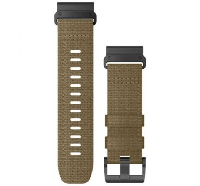Garmin Ремінець до смарт-годинника Garmin Tactix 7, 26mm QuickFit, Coyote Tan Nylon (010-13010-11)