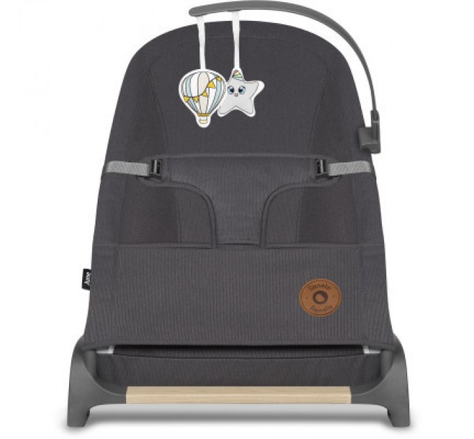 Lionelo Крісло-гойдалка Lionelo шезлонг June grey stone (LO-JUNE GREY STONE)