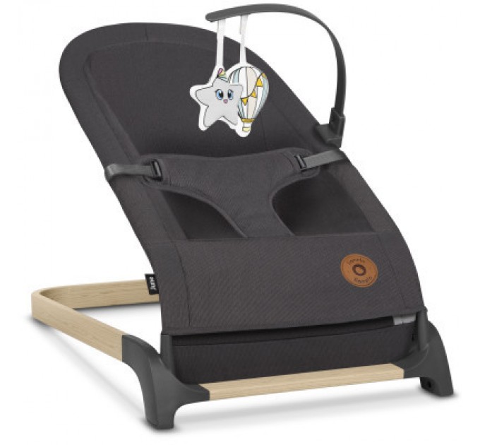 Lionelo Крісло-гойдалка Lionelo шезлонг June grey stone (LO-JUNE GREY STONE)