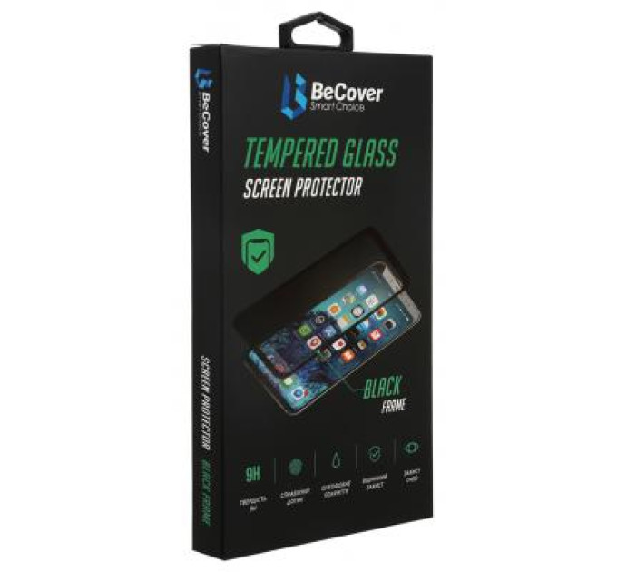 BeCover Скло захисне BeCover Xiaomi Redmi Note 10 Pro Black (705995)