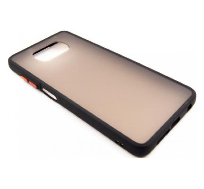 Dengos Чохол до мобільного телефона Dengos Matt POCO X3, black (DG-TPU-MATT-68)