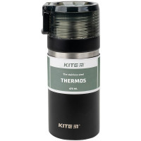 Поїльник-непроливайка Kite термос 473 мл, чорний (K21-320-03)