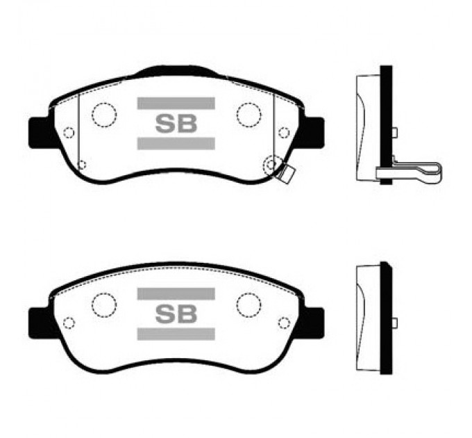 HI-Q Гальмівні колодки HI-Q SP1567