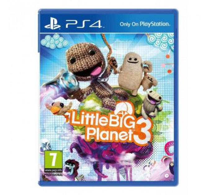 Гра Sony LittleBigPlanet 3 [PS4, Russian version] Blu-ray диск (9701095)