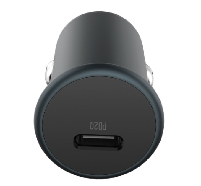 ColorWay Зарядний пристрій ColorWay 1USB Car ( PD USB Type-C (20W) Gray (CW-CHA028PD-GR)