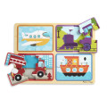 Melissa&Doug Пазл Melissa&Doug дерев'яні у футлярі "Транспортні засоби" (MD31361)