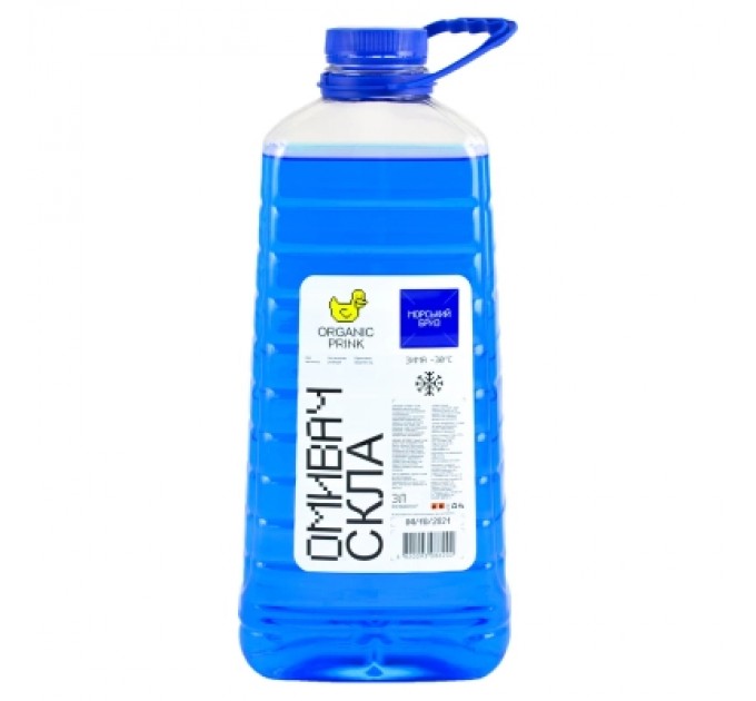 ORGANIC PRINK Омивач автомобільний ORGANIC PRINK -30 °С "Морський бриз" 3 л (013032)