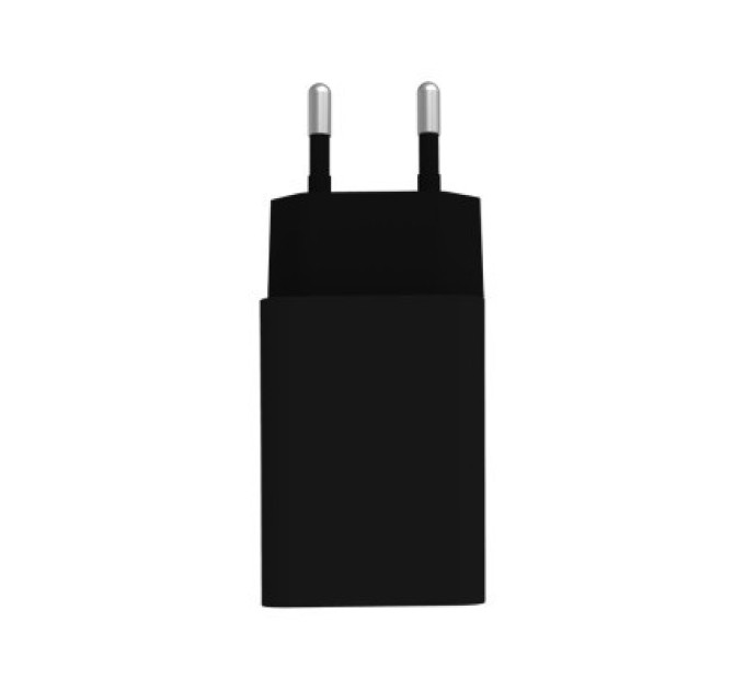 ColorWay Зарядний пристрій ColorWay 1USB Quick Charge 3.0 (18W) black (CW-CHS013Q-BK)
