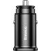 Baseus Зарядний пристрій Baseus Square metal A+A 30W Black (CCALL-DS01)