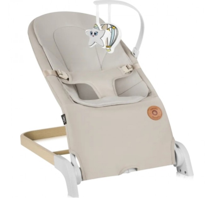Lionelo Крісло-гойдалка Lionelo LILAC BEIGE SAND (LO-LILAC BEIGE SAND)