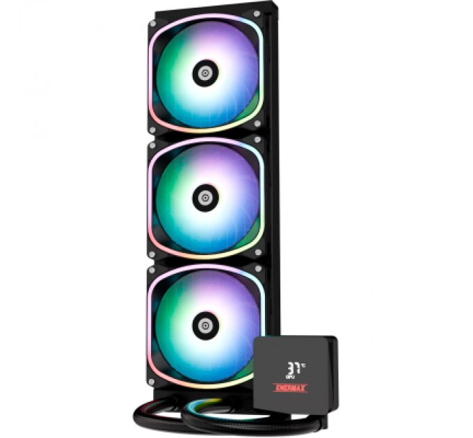 Enermax Система рідинного охолодження Enermax Aquafusion 360 (ELC-AQFS360-SQA)