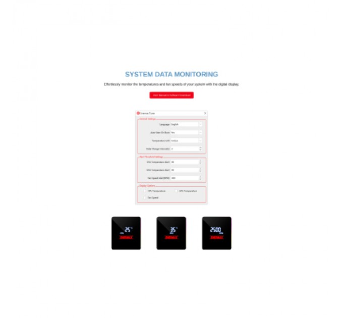 Enermax Система рідинного охолодження Enermax Aquafusion 360 (ELC-AQFS360-SQA)