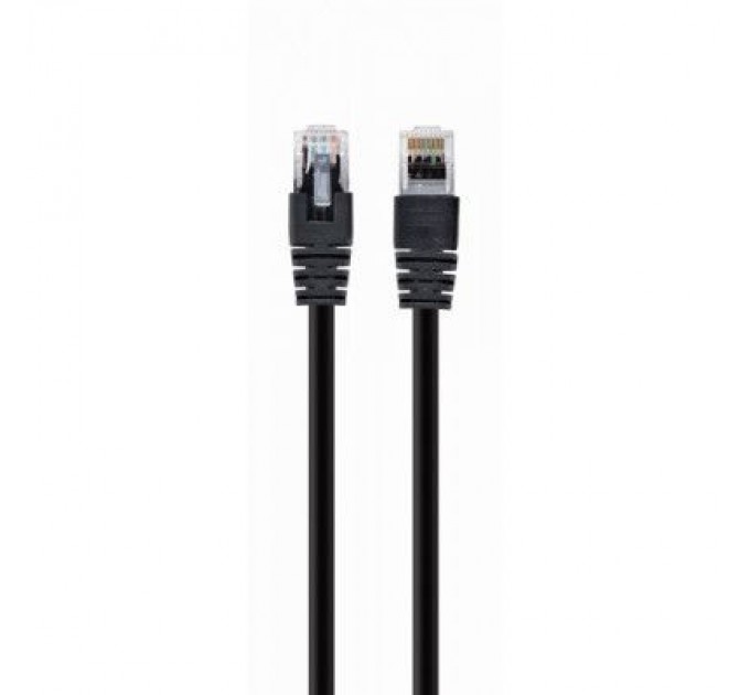 Cablexpert Патч-корд 7.5м UTP cat 5e CCA black Cablexpert (PP12-7.5M/BK)