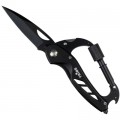 Tribe Ніж Tribe Carabiner Knife (T-MG-0014-black)