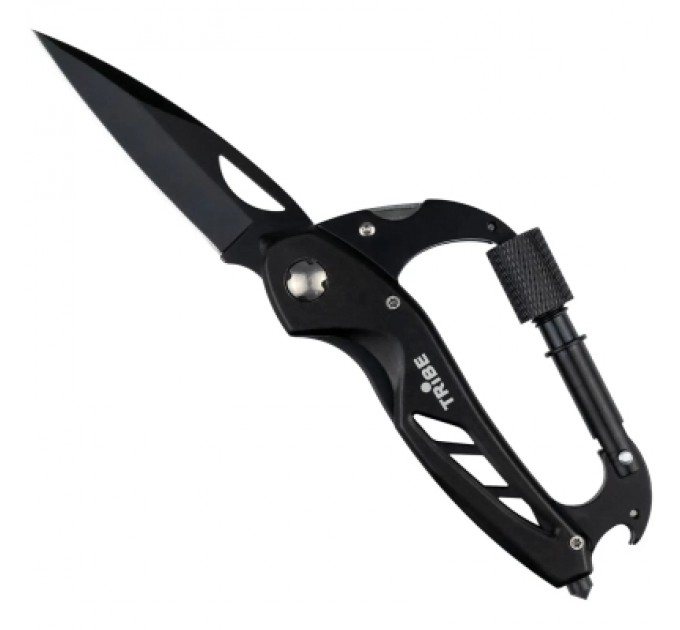 Tribe Ніж Tribe Carabiner Knife (T-MG-0014-black)