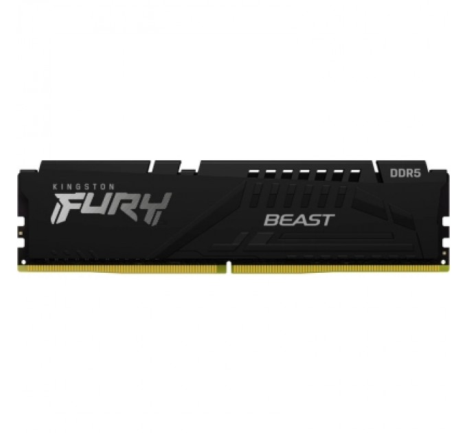 Kingston Fury (ex.HyperX) Модуль пам'яті для комп'ютера DDR5 64GB (2x32GB) 5200 MHz Beast Black Kingston Fury (ex.HyperX) (KF552C40BB2K2-64)