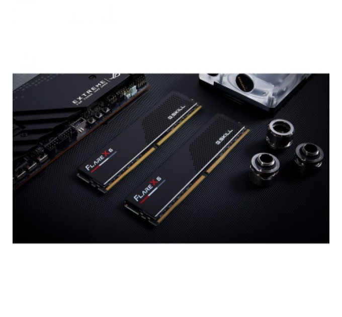 G.Skill Модуль пам'яті для комп'ютера DDR5 96GB (2x48GB) 6000 MHz Flare X5 Matte Black G.Skill (F5-6000J3036F48GX2-FX5)